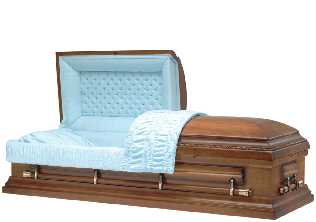 Lincoln Poplar Blue Interior (Solid Poplar) Boulger Funeral Home